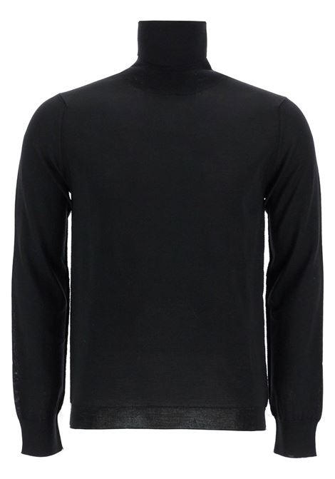  turtleneck pullover  black man in wool MAISON MARGIELA | S51HL0015 M13057900